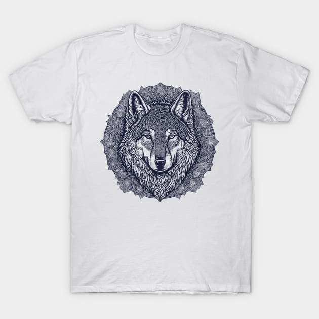 Wolf T-Shirt by Deniz Digital Ink